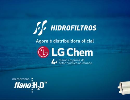 Hidrofiltros agora é distribuidora de membranas LG NanoH2O™ no Brasil